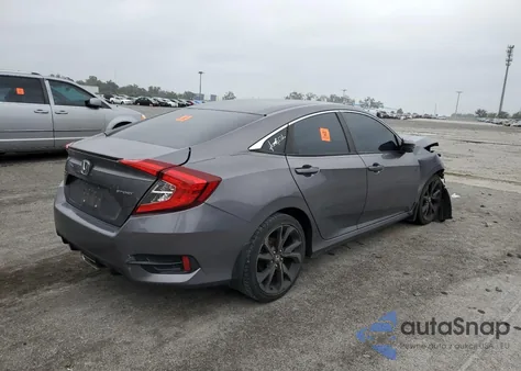 2020 Honda Civic Sport z USA, uszkodzony, nr VIN 19XFC2F87LE003855